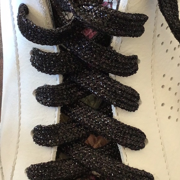 P448 JOHN WHITE LEATHER LOW PROFILE SNEAKERS NWOT SIZE 40 - Picture 13 of 15